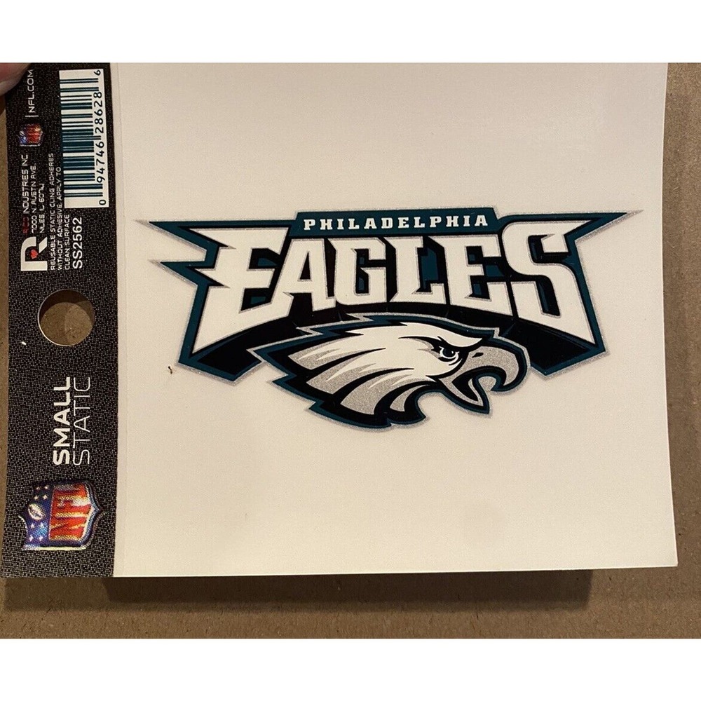 Philadelphia‎ Eagles NFL Football Vinyl Sticker Car Window Decal Reusable Cling